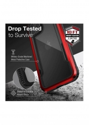 Raptic Shield iP12 Pro Max (6.7) Red