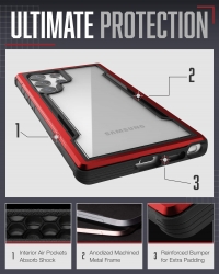 Raptic Shield Pro S22 Ultra Red