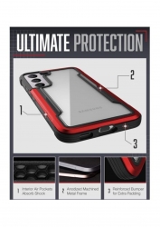 Raptic Shield Samsung S23 Red