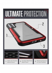 Raptic Shield Samsung S23+ Red
