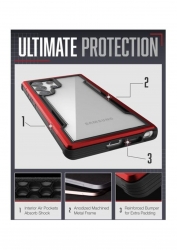 Raptic Shield Samsung S23 Ultra Red