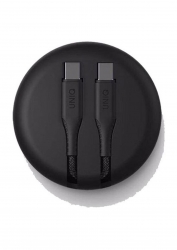 UNIQ Halo USB C to C Cable 1.2m Black