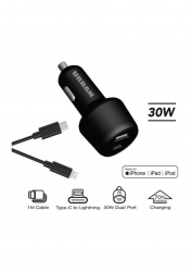 Urban 30W PD Car Charger 1m L Cable