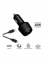 Urban 42W PD Car Charger 1m C Cable